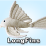 GreenPleco Longfins Pleco Plushie