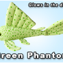 GreenPleco Green Phantom Pleco Plushie (Glows in the Dark)