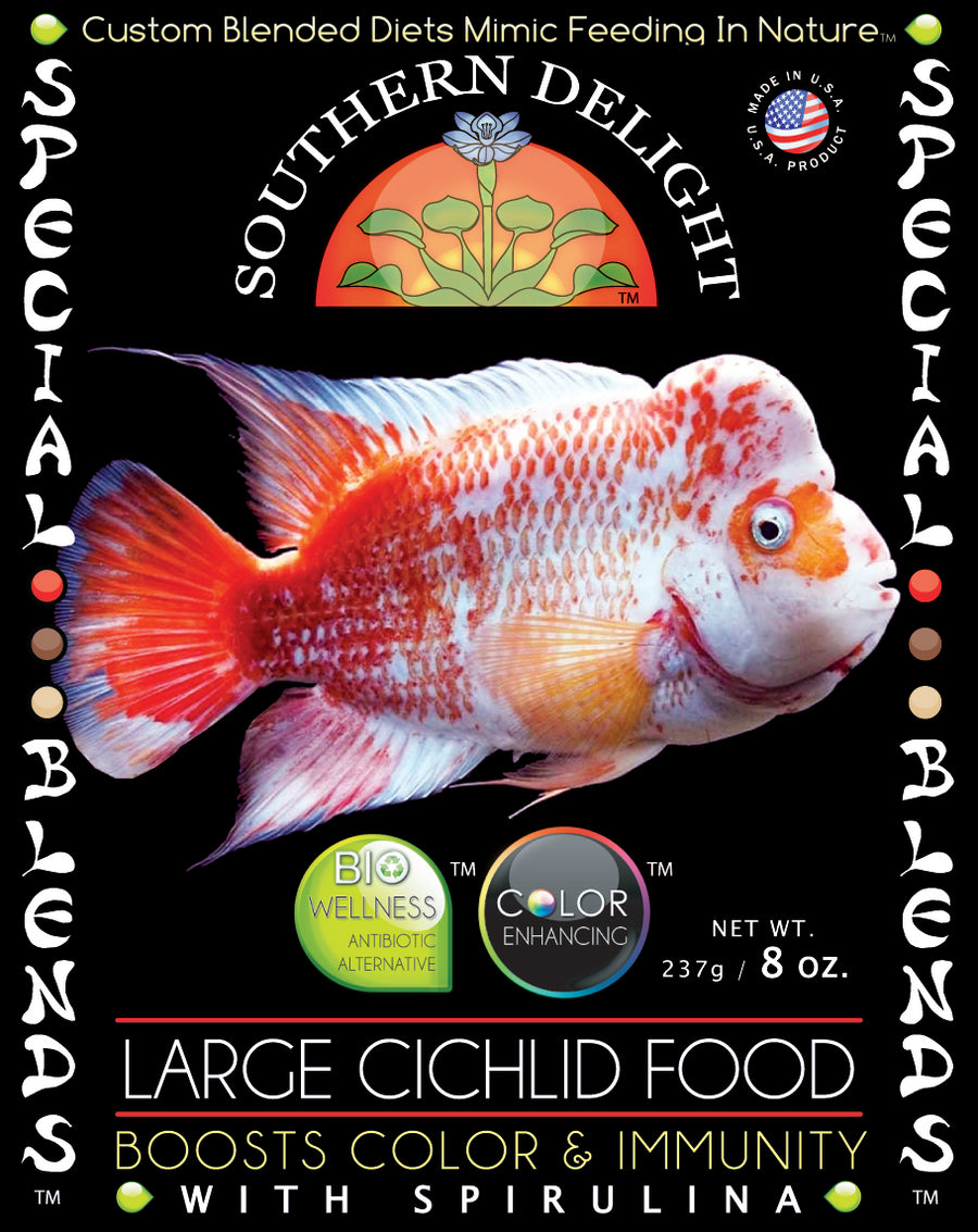 Southern Delight Large CIchlid 2 Bottle Pack - 2.25 lbs