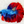 GreenPleco Red/Blue Betta Plushie - 6"
