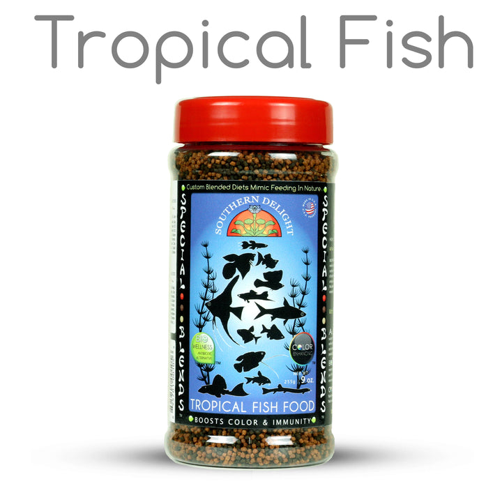 Tropical Fish Food Bottle